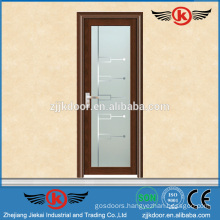 JK-AW9073 flush door design used frosted glass kitchen cabinet door